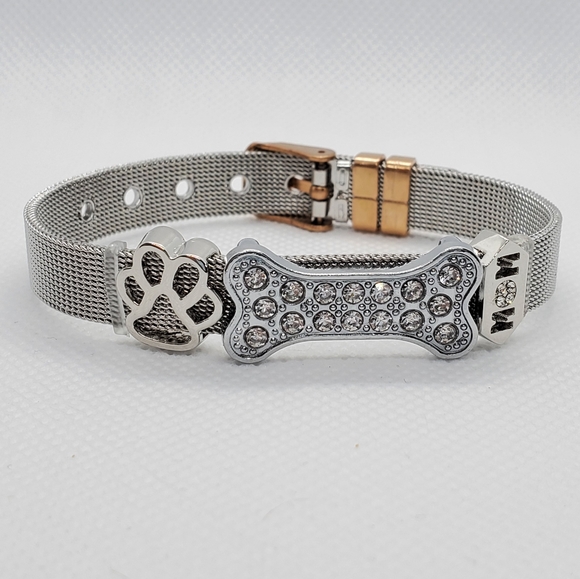 Jewelry - 💗 Rose Gold/Silver Dog Mom Bracelet